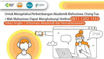 Informasi perkembangan akademik mahasiswa untuk orang tua/wali mahasiswa