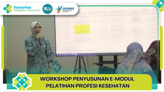Workshop penyusunan e-modul pelatihan profesi kesehatan