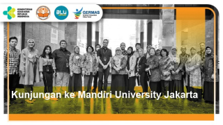 Kunjungan ke mandiri university jakarta