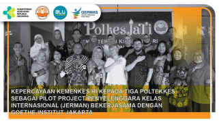 Kepercayaan kemenkes ri kepada tiga poltekkes sebagai pilot project penyelenggara kelas internasional…