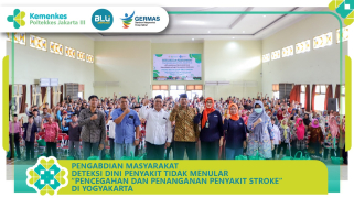 Deteksi dini stroke ; poltekkes jakarta iii dan komisi ix dpr ri sosialisasikan gerakan masyarakat hidup…