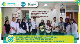 Kunjungan dari puskesmas jatiwarna dalama rangka pembinaan mou klinik pratama poltekkes jakarta 3