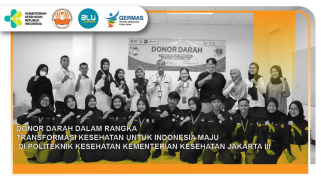 Donor darah dalam rangka transformasi kesehatan untuk indonesia maju di politeknik kesehatan kementerian…