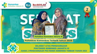 Raih juara 2 poltekkes kemenkes terbaik tahun 2025