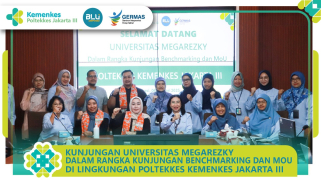 Universitas megarezky makassar dan poltekkes kemenkes jakarta iii tandatangani mou dan lakukan benchmarking