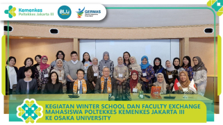 Winter academic exchange program poltekkes kemenkes jakarta iii dan osaka university