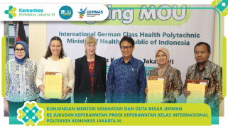 Kunjungan menteri kesehatan dan duta besar jerman ke poltekkes kemenkes jakarta iii: semangat baru untuk…