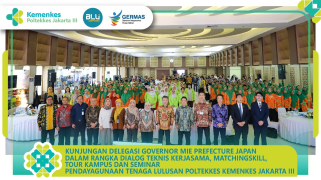 Terima kunjungan delegasi gubernur prefektur mie, jepang, poltekkes jakarta 3, perkuat kolaborasi internasional…