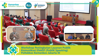 Workshop peningkatan layanan publik komunikasi efektif (public speaking) di poltekkes kemenkes jakarta…