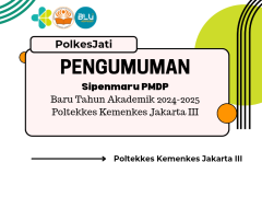 Pengumuman hasil seleksi administrasi jalur pmdp poltekkes kemenkes jakarta iii