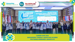 Career Fair 2026 Poltekkes Kemenkes Jakarta III: Menjembatani Lulusan Menuju Dunia Kerja Profesional.