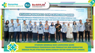 Studium Generale dan Launching GAINS Poltekkes Kemenkes Jakarta III Perkuat Kolaborasi Global Pendidikan Kesehatan